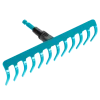 Gardena Outils Multifonction 03177-20 3177-20 Râteau Combisystem 12 Dents 30cm