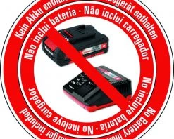 Einhell Tronçonneuse Sans Fil 4501761 GE-LC 18 Li-Solo Tronçonneuse 230 Mm 18 Volt Sans Batteries Et Chargeur