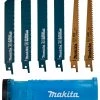 Makita Accessoires Minis Outils D-53051 Jeu De Scies à Guichet 6 Pièces Pour Bois Et Métal