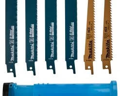 Makita Accessoires Minis Outils D-53051 Jeu De Scies à Guichet 6 Pièces Pour Bois Et Métal
