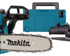 Makita Tronçonneuse Sans Fil DUC254PT4J LXT 18 V Tophandle Tronçonneuse 25 Cm Fournie Avec Un Kit De Démarrage 197626-8