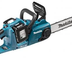 Makita Tronçonneuse Sans Fil DUC353PG4J LXT 2x18 V Accu Tronçonneuse 35 Cm Livrée Avec Kit De Démarrage 198091-4