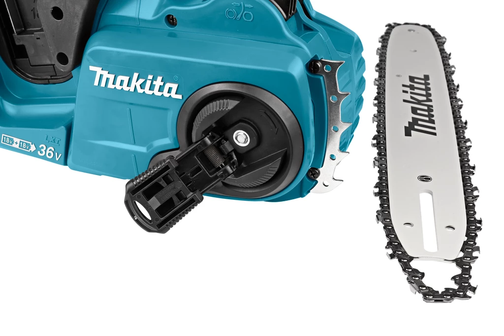 Makita Tronçonneuse Sans Fil DUC353PG4J LXT 2x18 V Accu Tronçonneuse 35 Cm Livrée Avec Kit De Démarrage 198091-4 6 Makita Tronçonneuse Sans Fil DUC353PG4J LXT 2x18 V Accu Tronçonneuse 35 Cm Livrée Avec Kit De Démarrage 198091-4 – Image 6