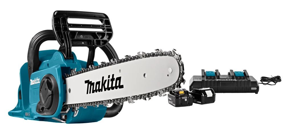 Makita Tronçonneuse Sans Fil DUC353PT2 2 X 18 Volts Tronçonneuse 35 Cm 5.0Ah Li-Ion Double Chargeur 1 Makita Tronçonneuse Sans Fil DUC353PT2 2 X 18 Volts Tronçonneuse 35 Cm 5.0Ah Li-Ion Double Chargeur
