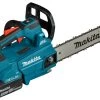 Makita Tronçonneuse Sans Fil DUC356PT2 Tophandle Chainsaw 35 Cm 2 X 18 Volt 5.0Ah Li-Ion