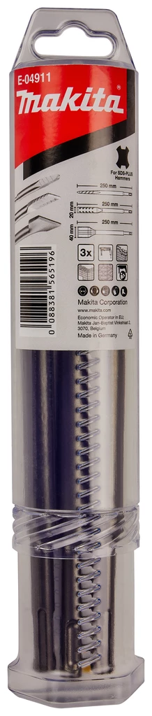 Makita Accessoires Minis Outils E-04911 Jeu De Burins 3-pièces Premium