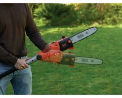 Black & Decker Tronçonneuse électrique PS7525-QS Tronçonneuse Sur Manche Télescopique 800 Watt 25 Cm -Outils à main Soldes ps7525 qs tronconneuse sur manche telescopique 800 watt 25 cm 2