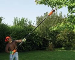 Black & Decker Tronçonneuse électrique PS7525-QS Tronçonneuse Sur Manche Télescopique 800 Watt 25 Cm